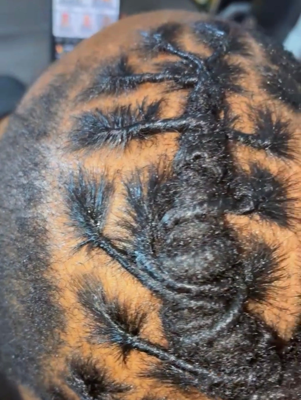 Loc Retwist W/STYLE